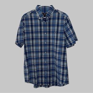 Vineyard Vines Classic Fit Tucker Shirt - Performance - Blue Plaid